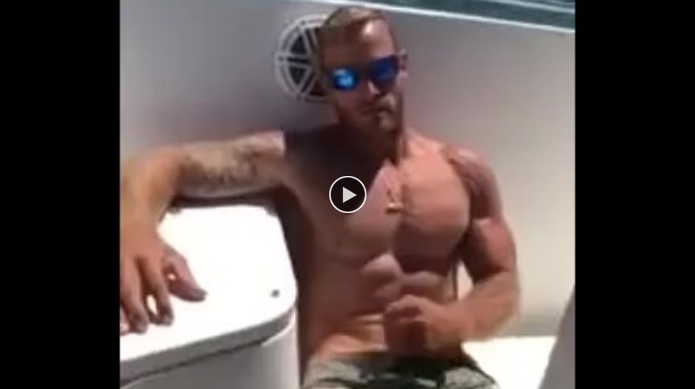 Dual Jerking Off On A Boat