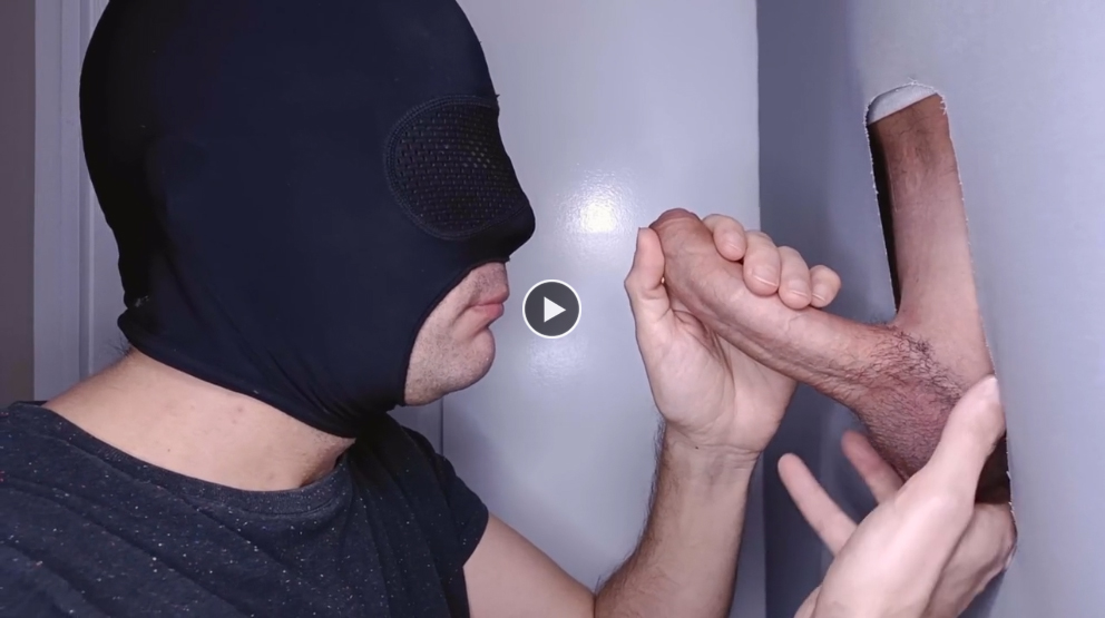 A very milky twink returns to the gloryhole to empty his balls entirely into my mouth