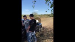 Straight guy fucked 18 year old student outdoor by car and both cum